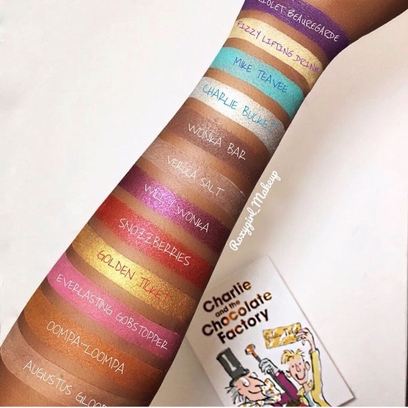 Storybook Cosmetics Charlie & Chocolate Factory Eyeshadow Palette BNIB